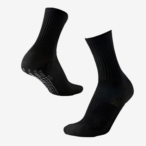 Black basketball grip socks