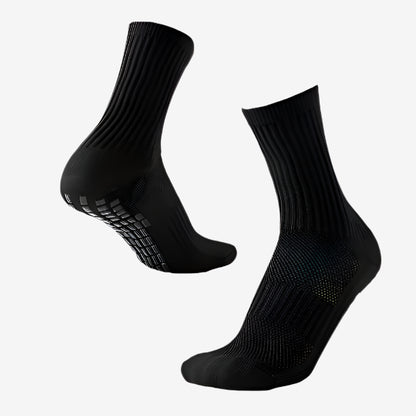 Black basketball grip socks