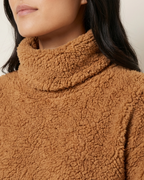 wooly turtleneck