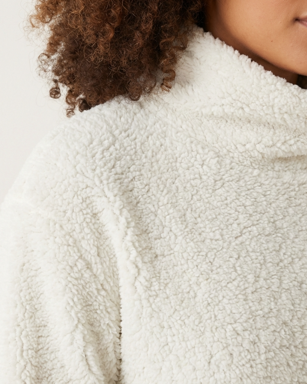 wooly turtleneck