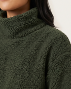 wooly turtleneck